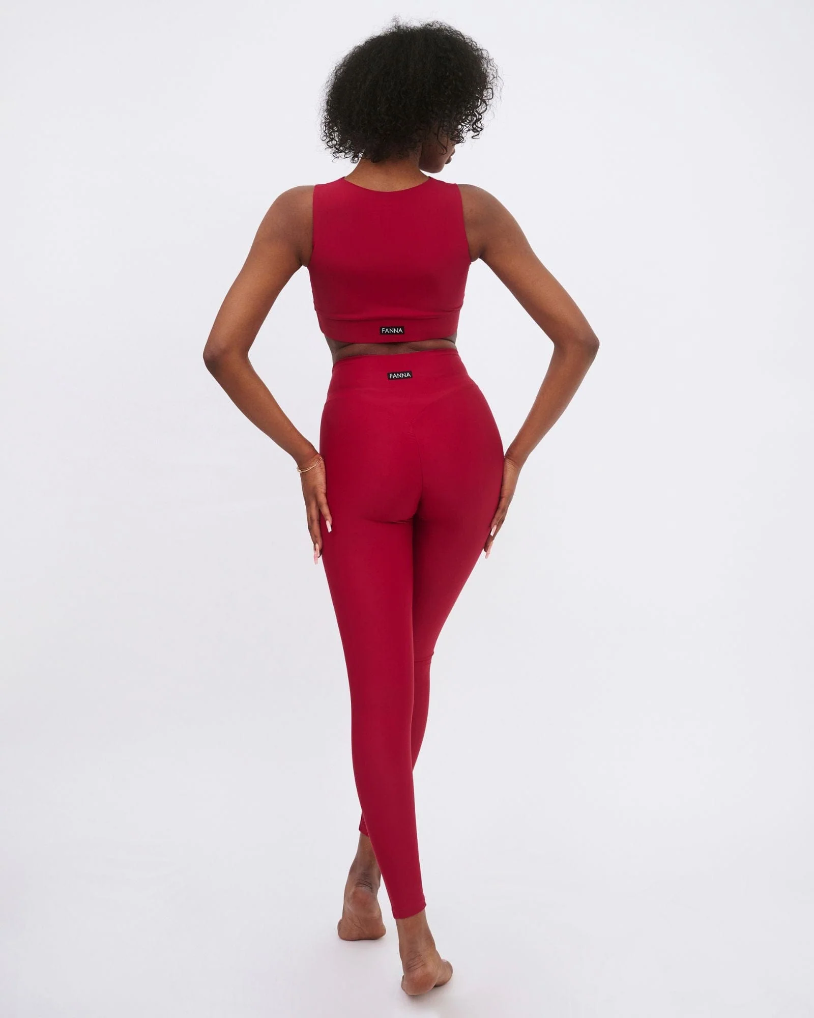 REFORMER TOP - BURGUNDY - LIMITED PIECES - Image 3