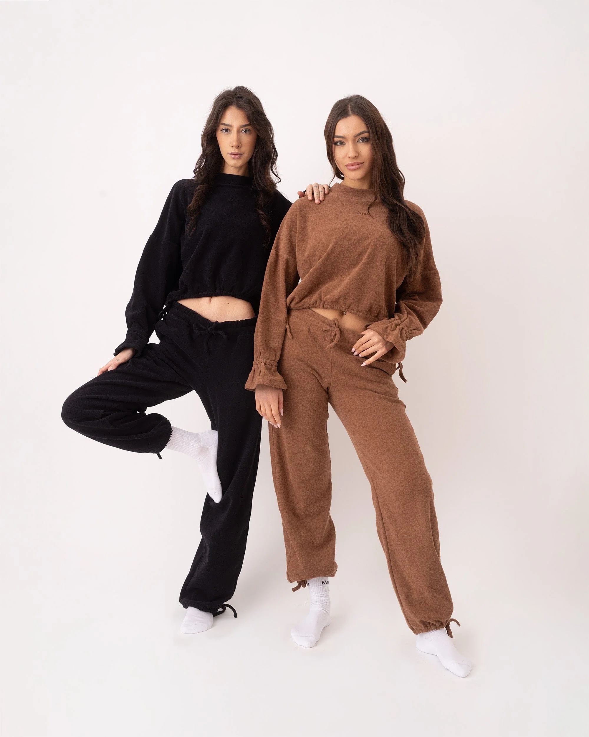 RELAXED ADJUSTABLE ORGANIC COTTON SWEATSHIRT - Image 5